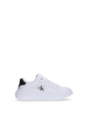 UNISEX SNEAKERS - CALVIN KLEIN WHITE-BLACK - V3X9-83165-1355 1