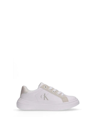 UNISEX SNEAKERS - CALVIN KLEIN WHITE-BEIGE - V3X9-83166-1592