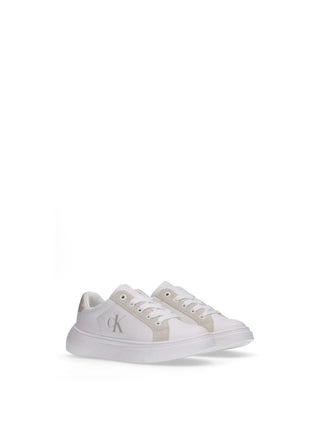 UNISEX SNEAKERS - CALVIN KLEIN WHITE-BEIGE - V3X9-83166-1592 2
