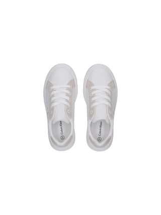 UNISEX SNEAKERS - CALVIN KLEIN WHITE-BEIGE - V3X9-83166-1592 3