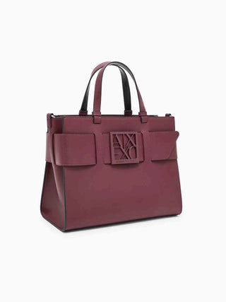 WOMEN'S SHOULDER BAG - ARMANI EXCHANGE BORDEAUX - 942689 0A874 2