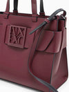 WOMEN'S SHOULDER BAG - ARMANI EXCHANGE BORDEAUX - 942689 0A874 5