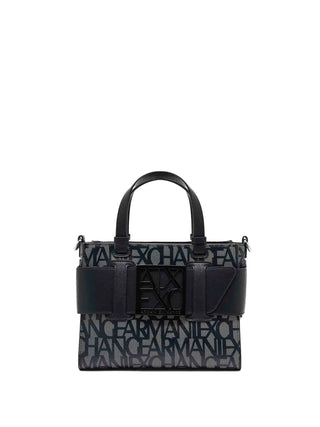 WOMEN'S SHOULDER BAG - ARMANI EXCHANGE BEIGE-BLACK - 942690 3F742