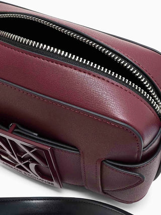 WOMEN'S SHOULDER BAG - ARMANI EXCHANGE BORDEAUX - 942699 0A874 4