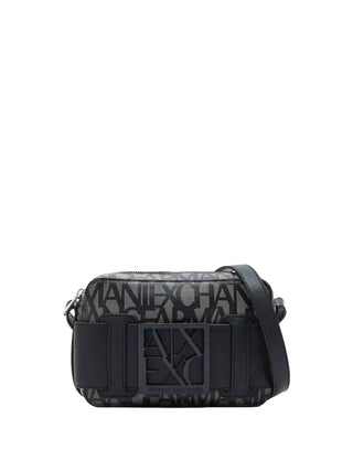 WOMEN'S SHOULDER BAG - ARMANI EXCHANGE BEIGE-BLACK - 942699 3F742