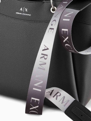 WOMEN'S SHOULDER BAG - ARMANI EXCHANGE BLACK - 942910 CC783 5