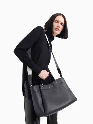 WOMEN'S SHOULDER BAG - ARMANI EXCHANGE BLACK - 942910 CC783 6