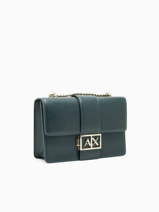 WOMEN'S SHOULDER BAG - ARMANI EXCHANGE GREEN - XW000070 AF12039 2