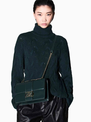 WOMEN'S SHOULDER BAG - ARMANI EXCHANGE GREEN - XW000070 AF12039 6