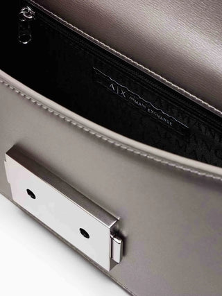 WOMEN'S SHOULDER BAG - ARMANI EXCHANGE GREY - XW000071 AF12039 4