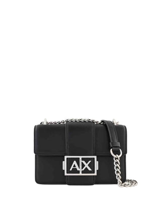 WOMEN'S SHOULDER BAG - ARMANI EXCHANGE BLACK - XW000071 AF12039