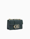 WOMEN'S SHOULDER BAG - ARMANI EXCHANGE GREEN - XW000071 AF12039 2