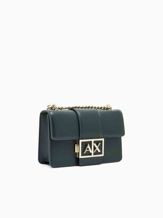 WOMEN'S SHOULDER BAG - ARMANI EXCHANGE GREEN - XW000071 AF12039 2