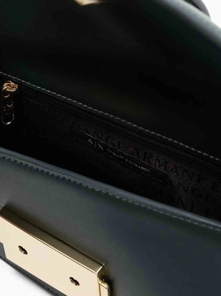 WOMEN'S SHOULDER BAG - ARMANI EXCHANGE GREEN - XW000071 AF12039 4