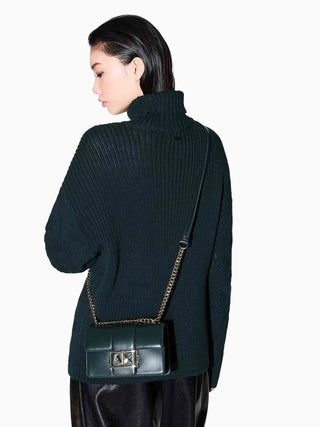 WOMEN'S SHOULDER BAG - ARMANI EXCHANGE GREEN - XW000071 AF12039 6