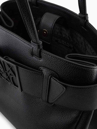 WOMEN'S SHOULDER BAG - ARMANI EXCHANGE BLACK - XW000284 AF11902 3