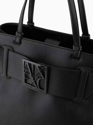 WOMEN'S SHOULDER BAG - ARMANI EXCHANGE BLACK - XW000284 AF11902 4
