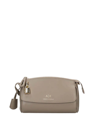 WOMEN'S SHOULDER BAG - ARMANI EXCHANGE LIGHT BROWN - XW000304 AF12040
