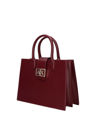WOMEN'S SHOULDER BAG - ARMANI EXCHANGE BORDEAUX - XW000305 AF12039 2