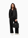 WOMEN'S SHOULDER BAG - ARMANI EXCHANGE BLACK - XW000305 AF12039 6