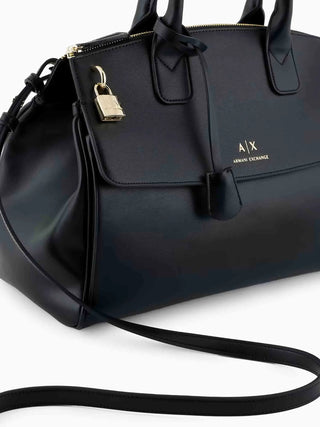 WOMEN'S SHOULDER BAG - ARMANI EXCHANGE BLACK - XW000382 AF12040 5