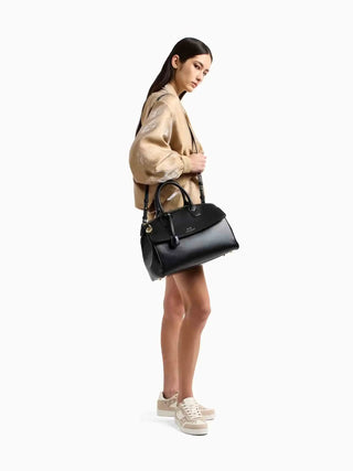 WOMEN'S SHOULDER BAG - ARMANI EXCHANGE BLACK - XW000382 AF12040 6