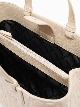 WOMEN'S SHOULDER BAG - ARMANI EXCHANGE WHITE - XW001222 AF15774 4