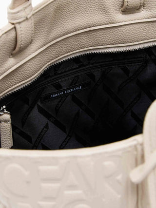 WOMEN'S SHOULDER BAG - ARMANI EXCHANGE WHITE - XW001481 AF15774 4
