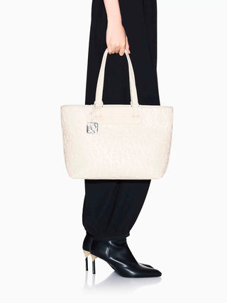 WOMEN'S SHOULDER BAG - ARMANI EXCHANGE WHITE - XW001481 AF15774 6