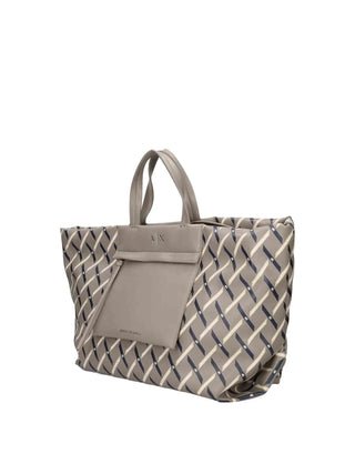 WOMEN'S SHOULDER BAG - ARMANI EXCHANGE BROWN - XW001548 AF17255 2