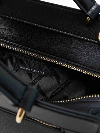 WOMEN'S SHOULDER BAG - ARMANI EXCHANGE BLACK - XW001554 AF17117 4