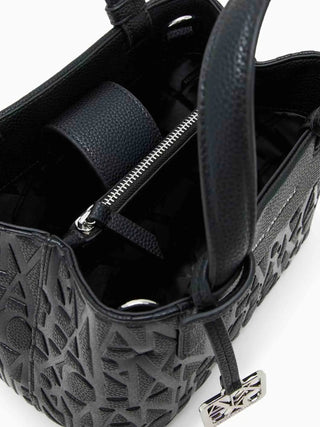 WOMEN'S SHOULDER BAG - ARMANI EXCHANGE BLACK - XW001576 AF15774 4