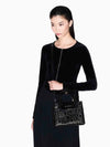 WOMEN'S SHOULDER BAG - ARMANI EXCHANGE BLACK - XW001576 AF17290 6