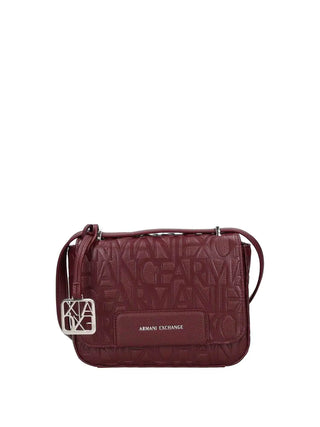 WOMEN'S SHOULDER BAG - ARMANI EXCHANGE BORDEAUX - XW001577 AF15774