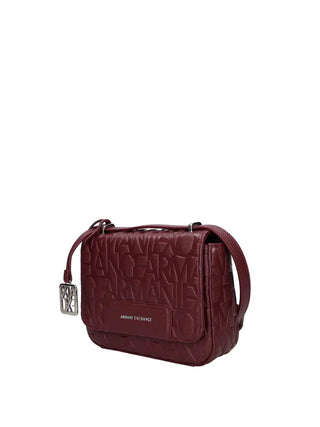 WOMEN'S SHOULDER BAG - ARMANI EXCHANGE BORDEAUX - XW001577 AF15774 2