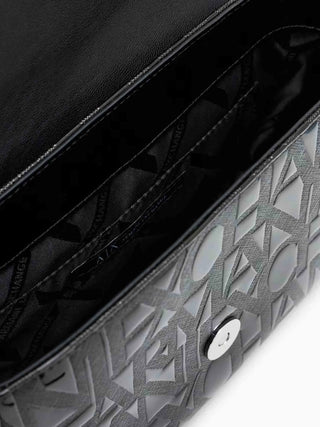 WOMEN'S SHOULDER BAG - ARMANI EXCHANGE BLACK - XW001577 AF17290 4