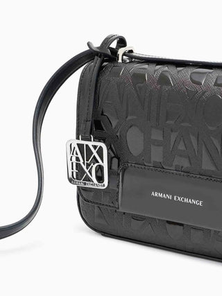 WOMEN'S SHOULDER BAG - ARMANI EXCHANGE BLACK - XW001577 AF17290 5