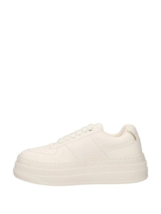 WOMEN'S SNEAKERS - ARMANI EXCHANGE WHITE-GOLD - XW001631 AF17351 4