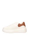 WOMEN'S SNEAKERS - ARMANI EXCHANGE WHITE-BROWN - XW002149 AF19528 4