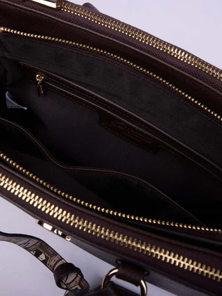 WOMEN'S HANDBAG - GATTINONI ROMA BROWN - BENDN8609WVW 3