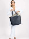 WOMEN'S HANDBAG - GATTINONI BLACK-CLASSIC - BIGP58170WVW 6