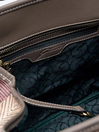 BORSA A SPALLA DONNA - GATTINONI TAUPE - BIGPL6427WPQ 3