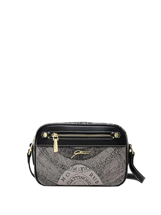 WOMEN'S SHOULDER BAG - GATTINONI BLACK-BLACK - BIGPL6555WPQ