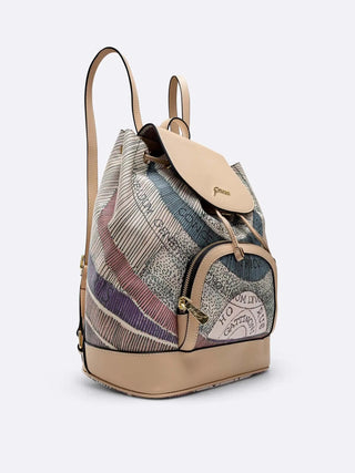 WOMEN'S BACKPACK - GATTINONI MULTI-BEIGE - BIGPL6742WPQ 2
