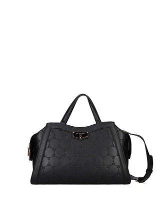 WOMEN'S HANDBAG - GATTINONI ROMA BLACK - BINA18684WVP