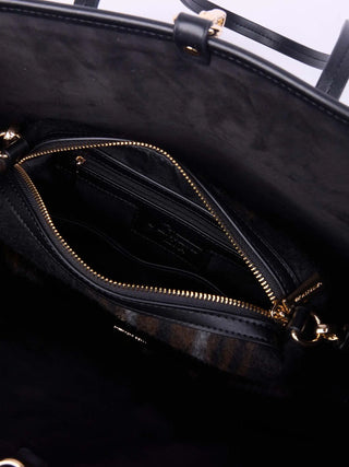 BORSA A SPALLA DONNA - GATTINONI ROMA NERO - BINF08686WZC 3