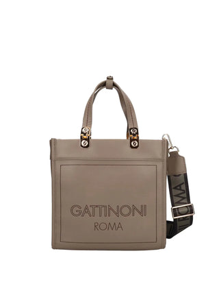 BORSA A MANO DONNA - GATTINONI ROMA TAUPE - BINIA8446WVP