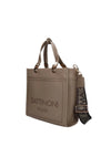 BORSA A MANO DONNA - GATTINONI ROMA TAUPE - BINIA8446WVP 2