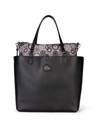 WOMEN'S HANDBAG - GATTINONI ROMA BLACK - BINTD8011WZT