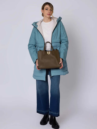 WOMEN'S HANDBAG - US POLO ASSN. STONE - BIU0M8869WVP 5